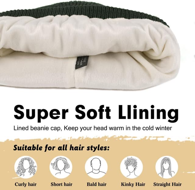 Thumbnail 1 de Wmcaps Beanie Mütze Herren 8,46 Zoll 🧣