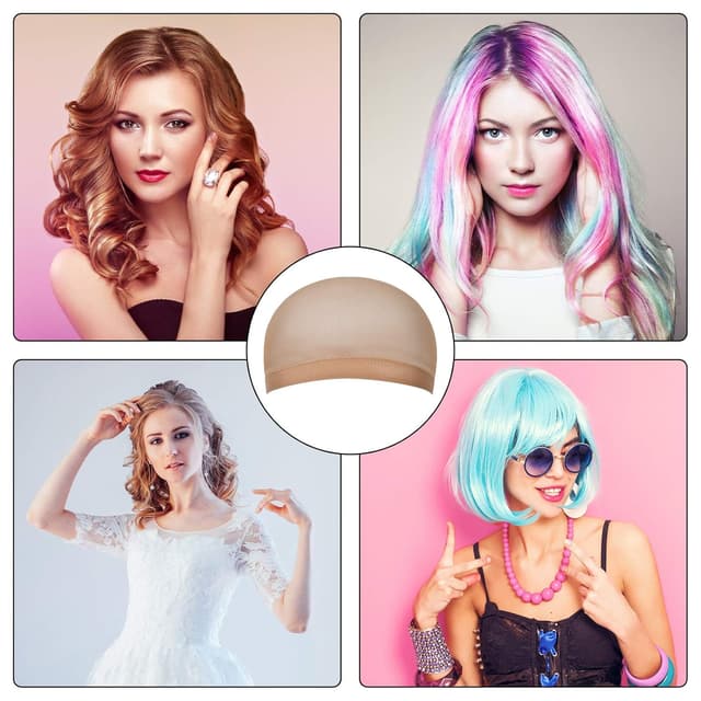 Thumbnail 6 de URAQT Perückenkappen 4er Pack