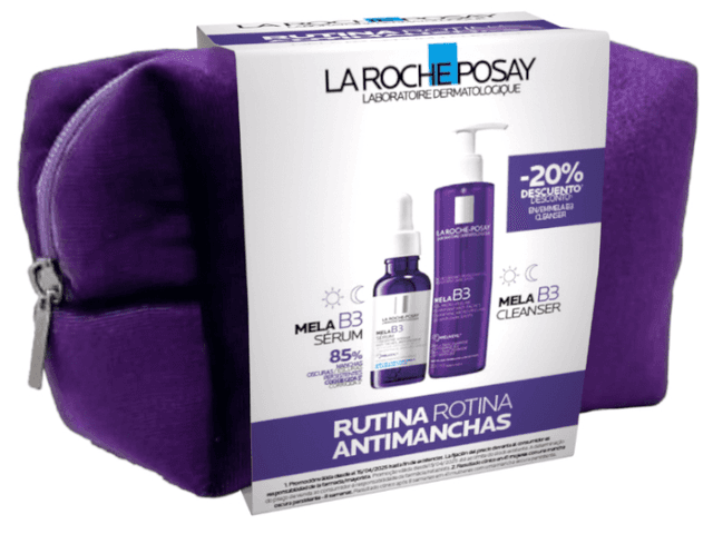 Detalle de La Roche Posay Mela B3 Sérum 30 ml + Limpiador Exfoliante 200 ml