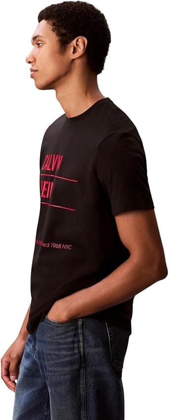 Detalle 2 de Calvin Klein Camiseta Graphic camiseta L 1 unidad