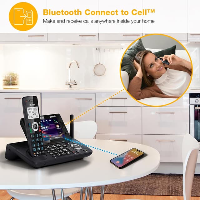 Thumbnail 3 de AT&T DLP73490 5" Color Display Cordless Phone 📞