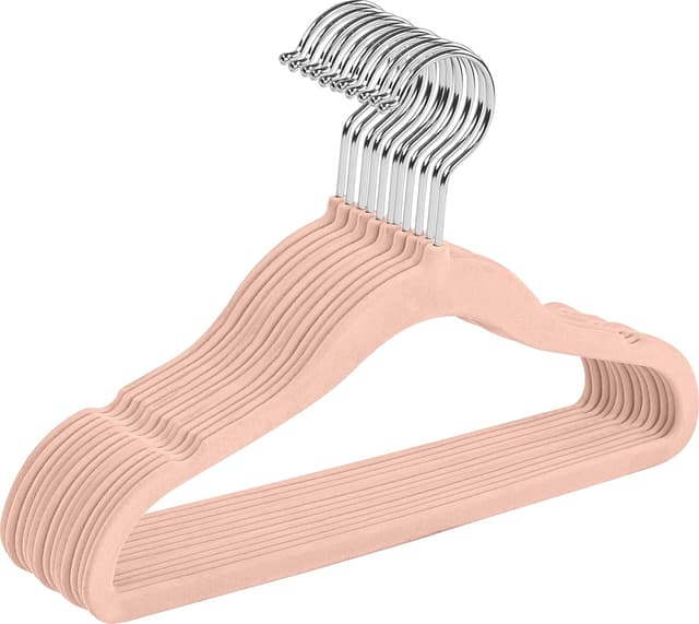 Thumbnail 6 de Utopia Home Grucce in velluto 28 cm rosa 30 pezzi