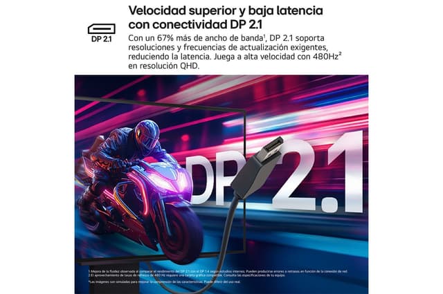 Thumbnail 4 de LG UltraGear 27GX790A-B Monitor gaming QHD 27" 480 Hz 📺