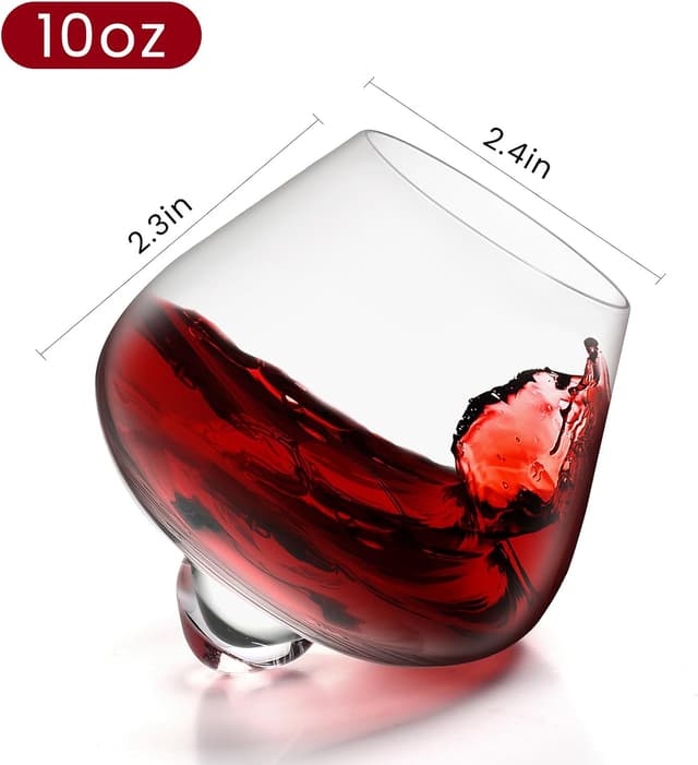 Detalle de FAHIMEH Rum Gläser 200 ml 6er Set