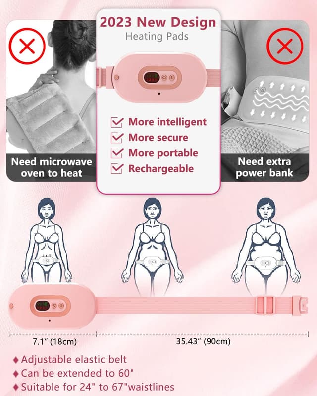 Thumbnail 6 de Menstrual Heating Pad Rechargeable 3-level vibration ♀