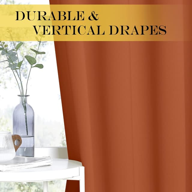 Detalle de NICETOWN Doorway Curtains 52x78 inches