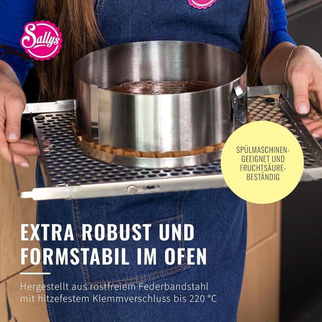 Thumbnail 4 de Sallys Tortenring 10 cm, 17–30 cm ⚙