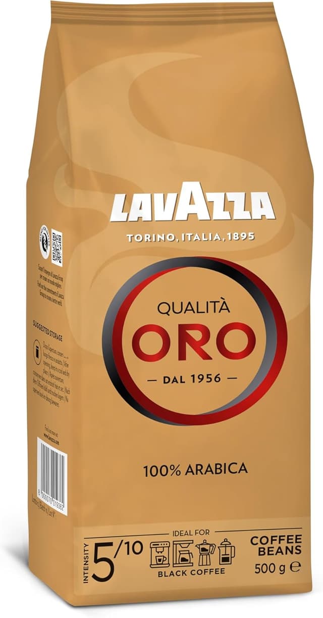 Detalle de Lavazza Qualità Oro Café en grano 500 g
