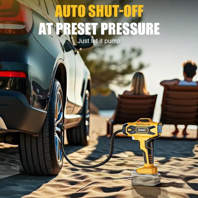 Thumbnail 5 de DIYtoolifz Cordless Tire Inflator 160PSI