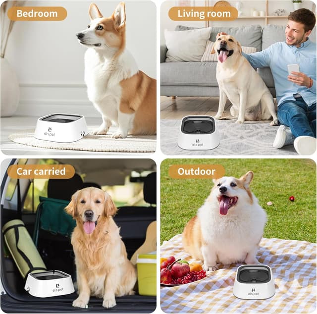 Thumbnail 6 de Non Spill Dog Water Bowl 1.5L