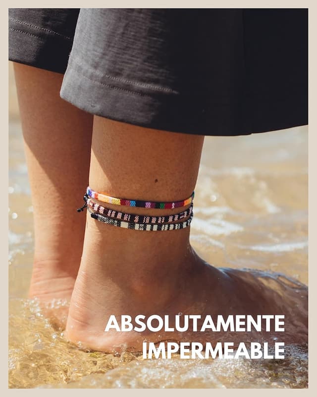 Detalle 2 de GD GOOD.designs Tobillera Etno Ajustable