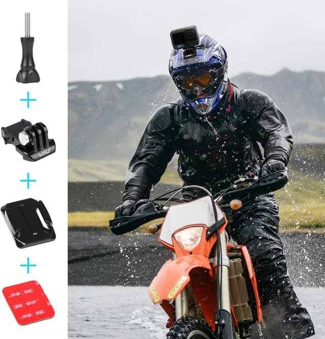 Thumbnail 6 de HSU Halterungsset 12-teilig für Action-Kameras