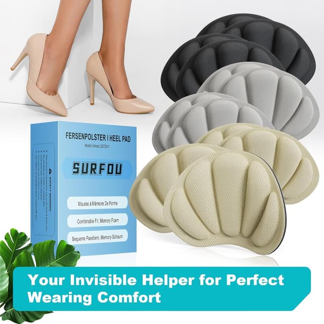 Thumbnail 6 de SURFOU Taloneras antirrozaduras 6 pares