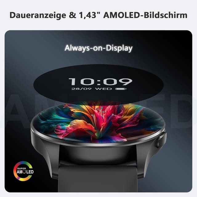 Thumbnail 2 de Blackview Smartwatch – AMOLED Display
