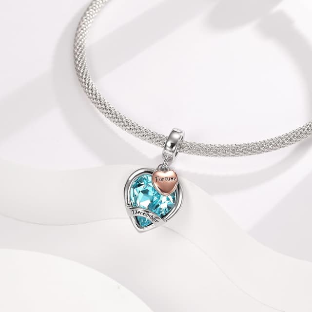 Detalle de AMATOLOVE December birthstone charm 10 mm