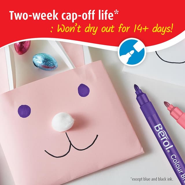 Thumbnail 6 de Berol Felt Tip Colouring Pens 1.2mm