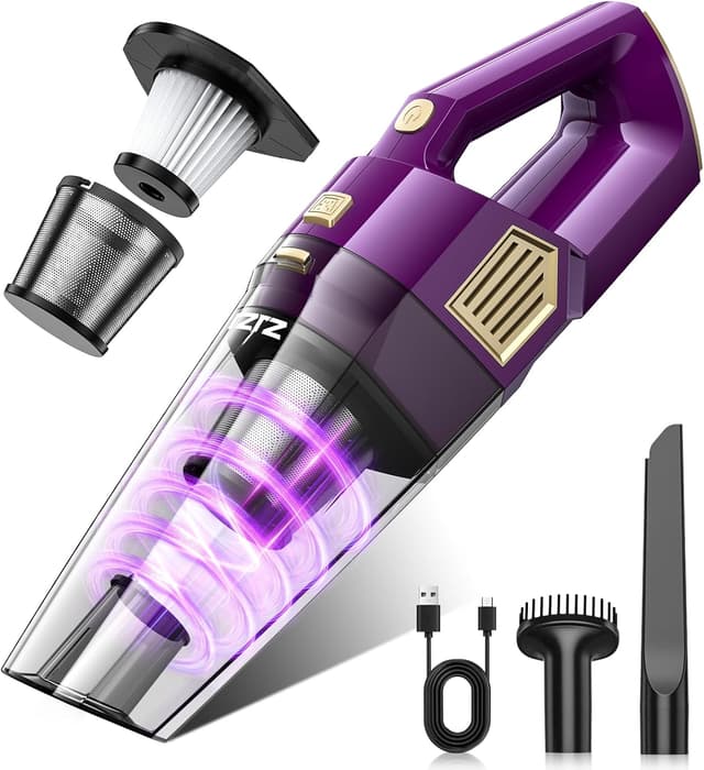 Detalle de ZJZJ Handheld Vacuum 15000PA Powerful Suction