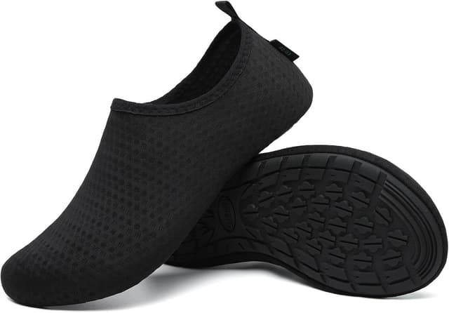 Detalle de SAGUARO Scarpe da scoglio con asciugatura rapida, 7 fori di drenaggio e suola antiscivolo (gr. 36-47)