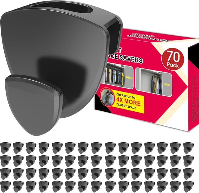 Detalle de Kleiderbügel Organizer 70 Stück bis 20 kg