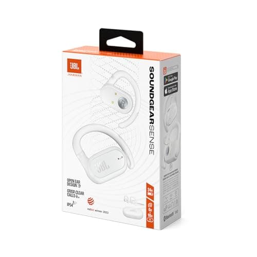 Detalle de JBL Soundgear Sense auriculares conducción de aire, 24 h