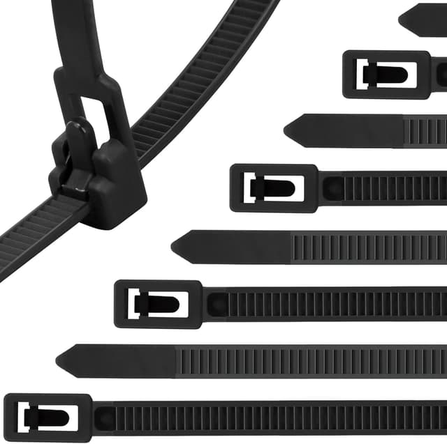 Thumbnail 6 de Black Zip Ties Heavy Duty 20 Inch, 40 Pack