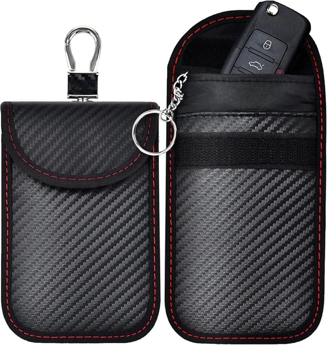 Detalle de Car key Faraday pouch 2 pack RFID
