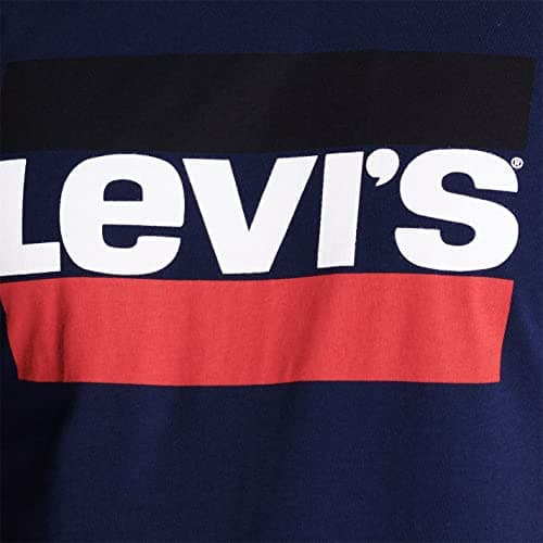 Detalle 2 de Levi’s Sportswear Logo Graphic Camiseta para hombre Dress Blues (XXL)