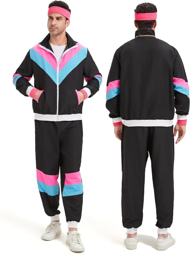 Thumbnail 2 de Coseaon 80s Tracksuit Unisex 1 Set