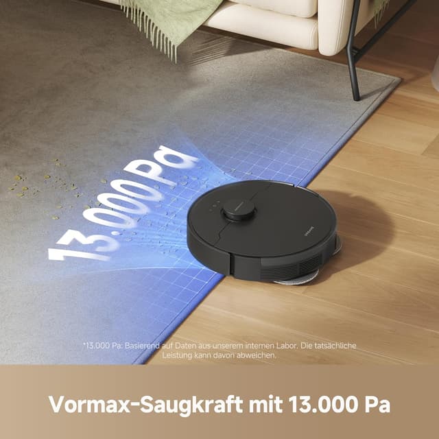 Detalle de DREAME L10s Pro Gen3: intelligenter Saug- und Wischroboter mit 13.000 Pa und DuoScrub