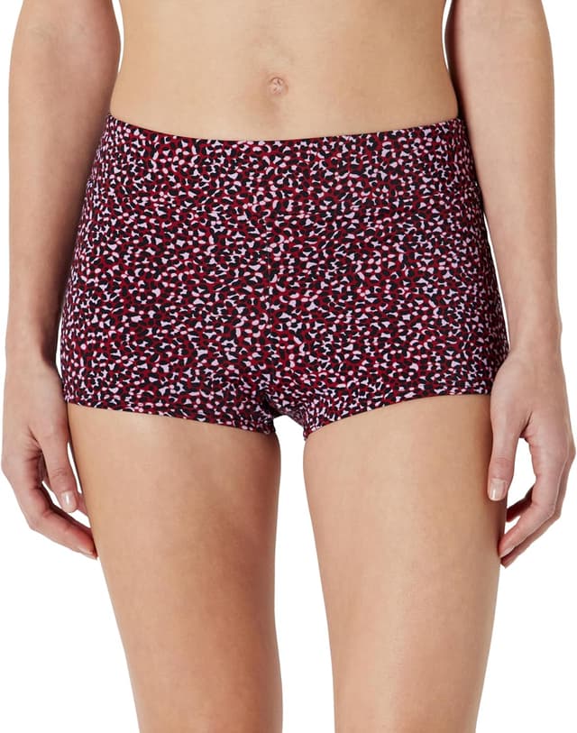 Thumbnail 6 de Amazon Essentials costume da bagno corto da ragazzo donna: slip bikini boy short a vita alta