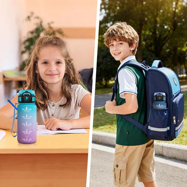 Thumbnail 5 de Motswedi Borraccia Bambini 500ml con cannuccia 💧