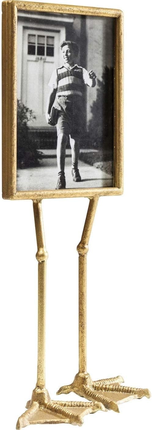 Detalle de Kare Design Cadre Duck Feet doré 10x15 cm : un cadre photo en forme de pattes de canard