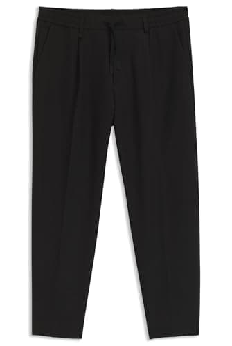 Detalle de BOSS T_Convert-Pleat pantalón negro 94