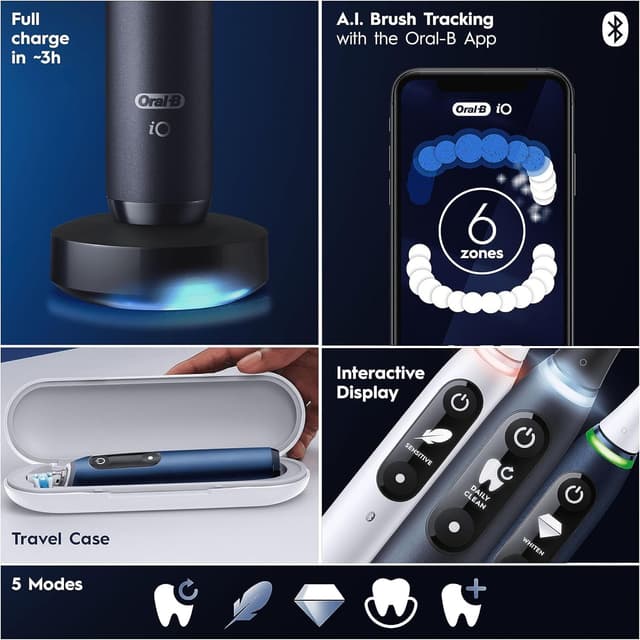Thumbnail 5 de Oral-B iO7 electric toothbrush 5 modes