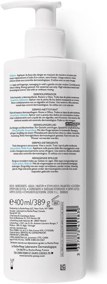 Thumbnail 2 de La Roche-Posay Toleriane fluido detergente 400 ml