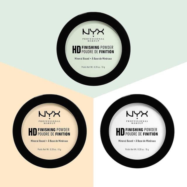 Detalle 2 de NYX Professional Makeup High Definition Finishing Powder „Translucent“ – gepresstes Fixierpuder mit mattem, ölabsorbierendem Finish
