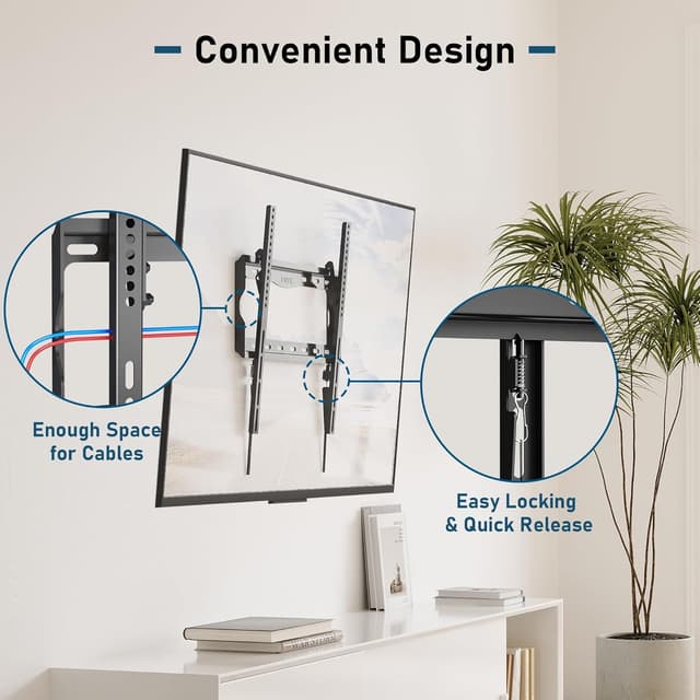 Detalle 2 de BONTEC TV Wall Mount Bracket 55kg