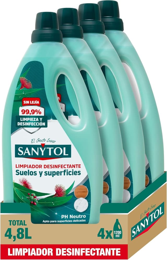 Detalle de Sanytol Botella Desinfectante 4,8L