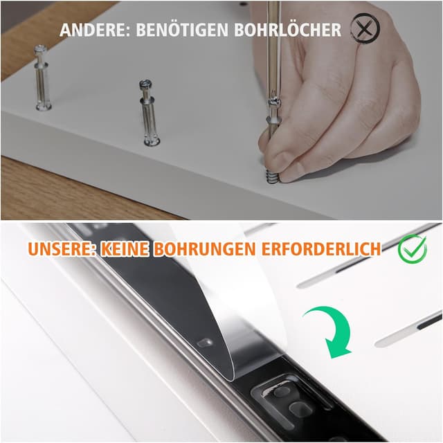 Thumbnail 4 de NAYAHOSE Teleskopschublade 32–48 cm Weiß