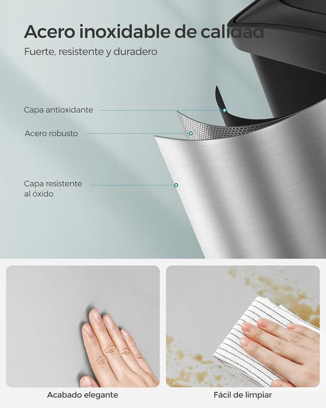 Thumbnail 4 de SONGMICS LTB45L cubo triple 45L