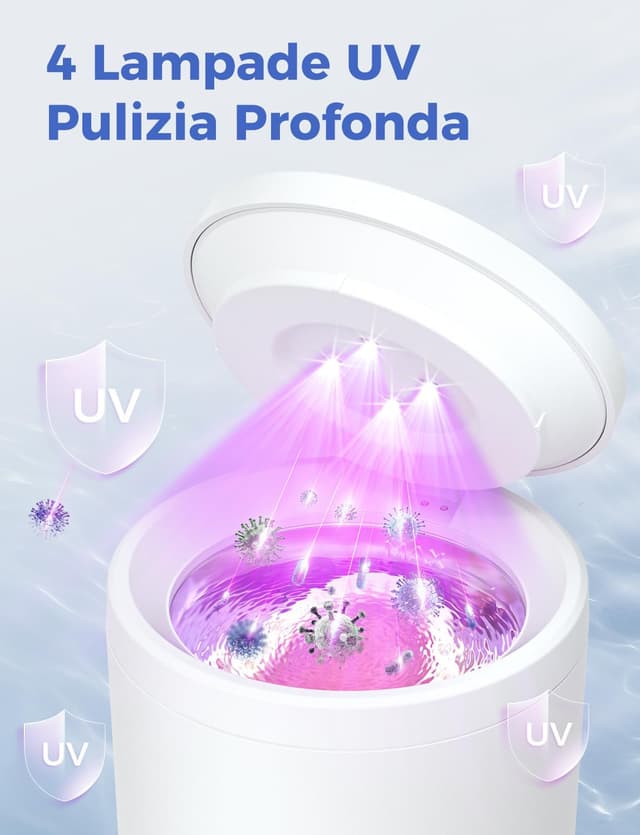 Thumbnail 4 de Acmeenjoy Pulitore Ultrasuoni 48000Hz 200ml 🪥