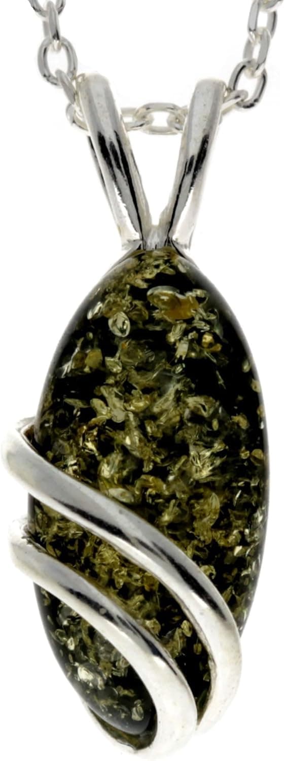 Thumbnail 5 de Lovely GL271 925 Sterling Silver Amber Pendant