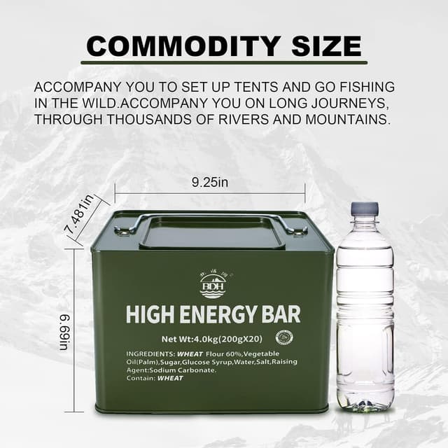 Thumbnail 6 de Essfertige Notfall-Lebensmittel-Rationen 30 Tage