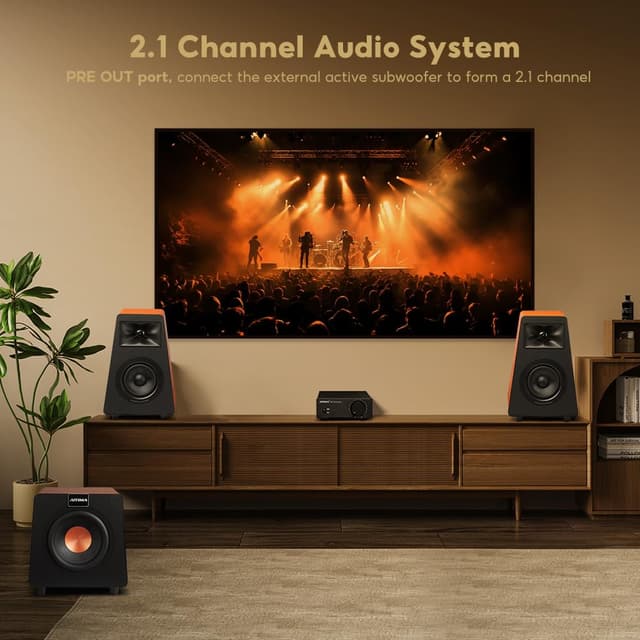 Detalle de AIYIMA A07 TPA3255 Class D amp 300W x2