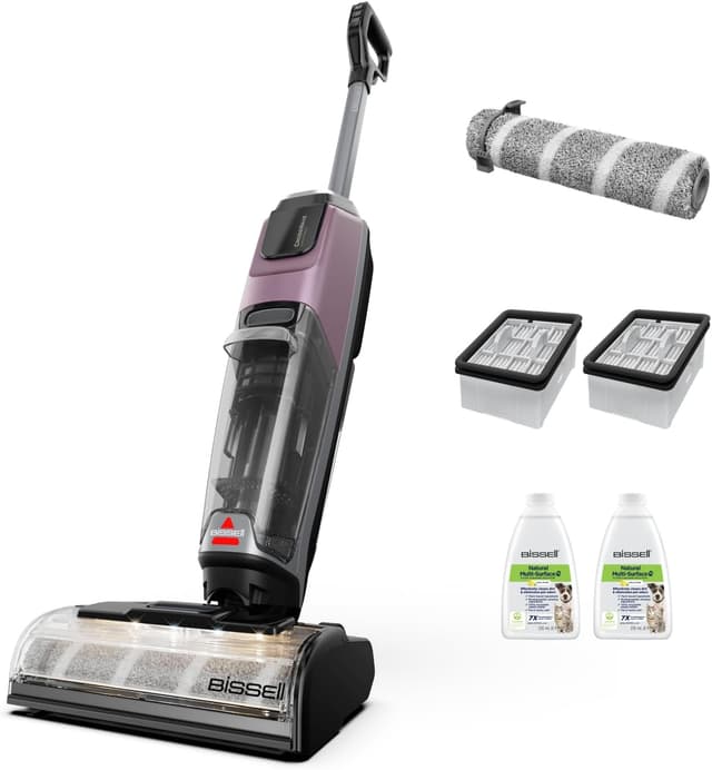 Detalle de Bissell CrossWave OmniForce EdgeFind: aspirare e lavare senza fili in un’unica passata