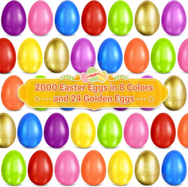 Detalle 2 de SpringFlower Unfilled Easter Eggs 2.3-inch
