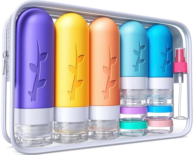 Detalle de Aeomni 19pack Travel Bottles 90ml Set