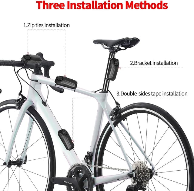 Thumbnail 6 de Fahrrad Anti-Diebstahl-Alarm mit Fernbedienung