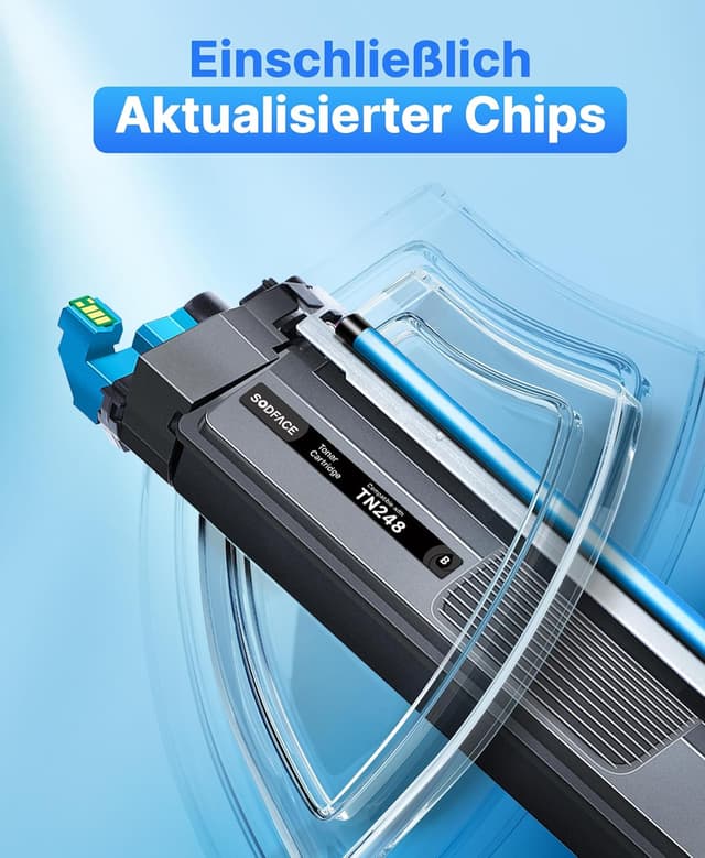 Thumbnail 4 de SODFACE TN248 4er-Pack Toner für Brother