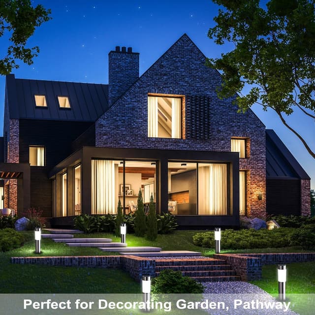 Thumbnail 6 de Joomer Solar Pathway Lights 4 Pack IP65